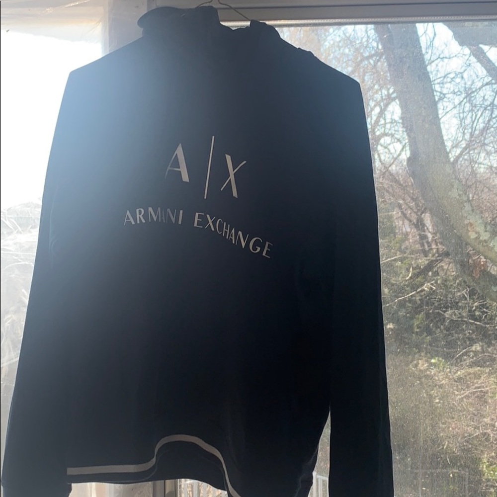 Armani exchange sweat top hoodie
